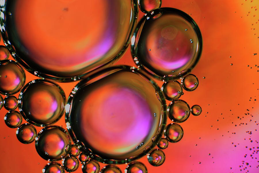 Abstract Droplets Photograph by Jeffrey PERKINS