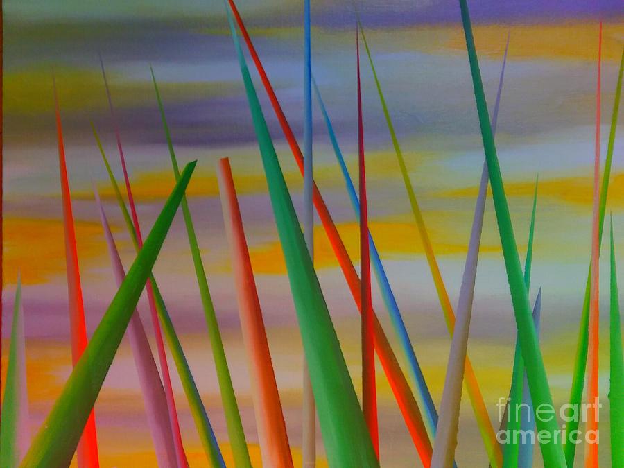 Abstract Painting - Abstract Drought by Gloria Cichy