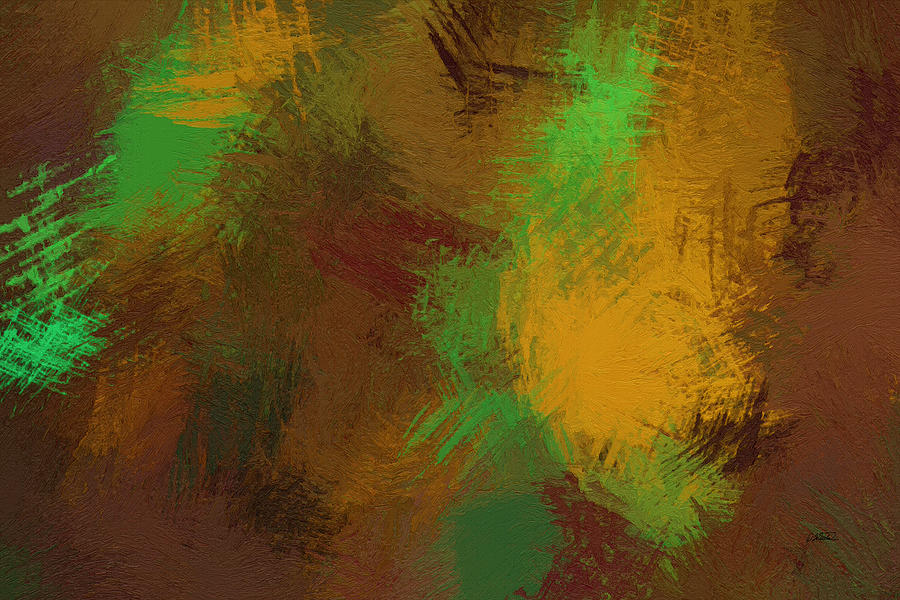 Abstract - DWP1352987 Painting by Dean Wittle