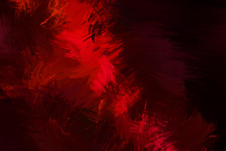 Abstract - DWP1485724 Painting by Dean Wittle