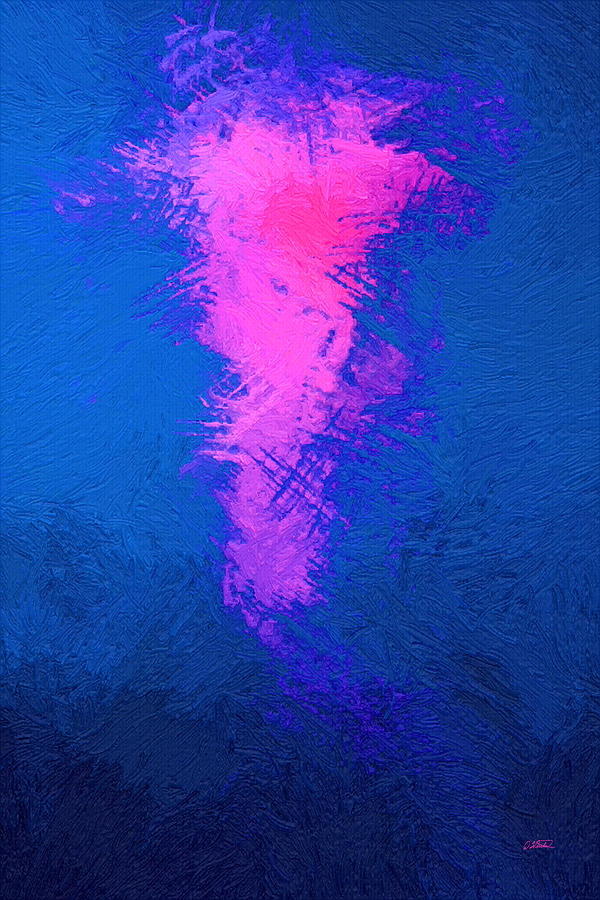 Abstract - DWP1488953 Painting by Dean Wittle