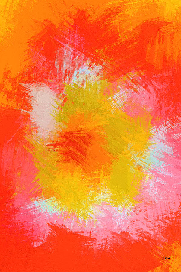Abstract - DWP1506792 Painting by Dean Wittle