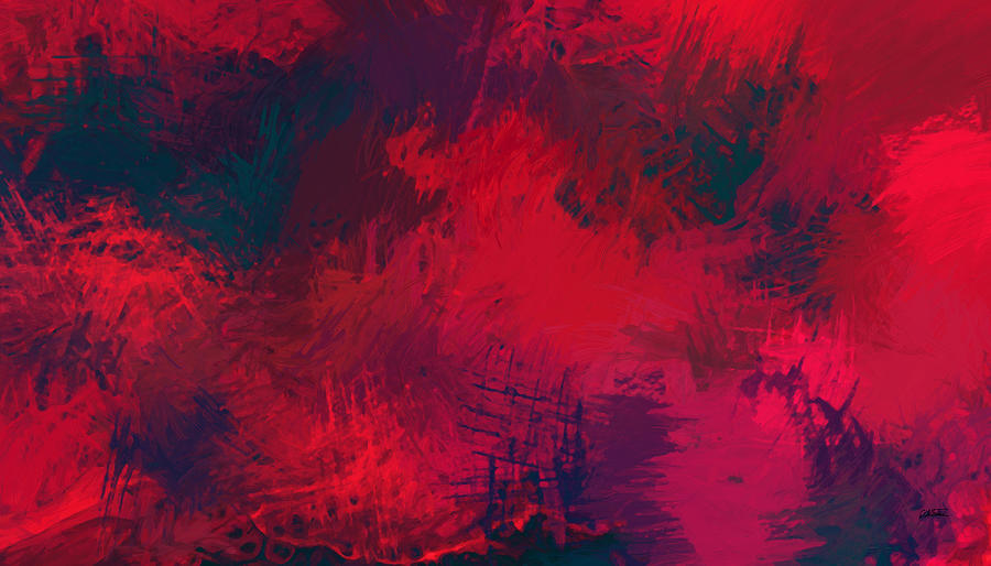 Abstract - DWP1524721 Painting by Dean Wittle