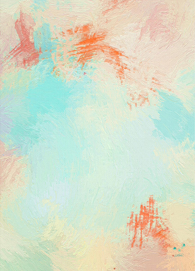 Abstract - DWP1528459  Painting by Dean Wittle