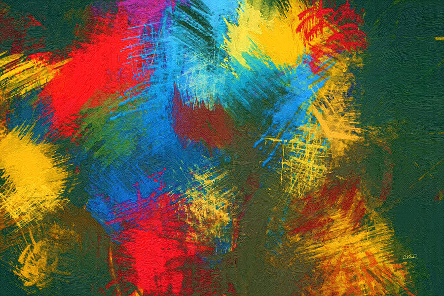 Abstract - DWP1550852 Painting by Dean Wittle