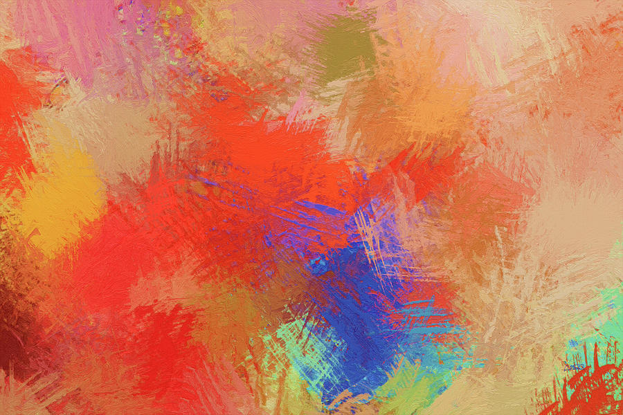 Abstract - DWP2923443 Painting by Dean Wittle