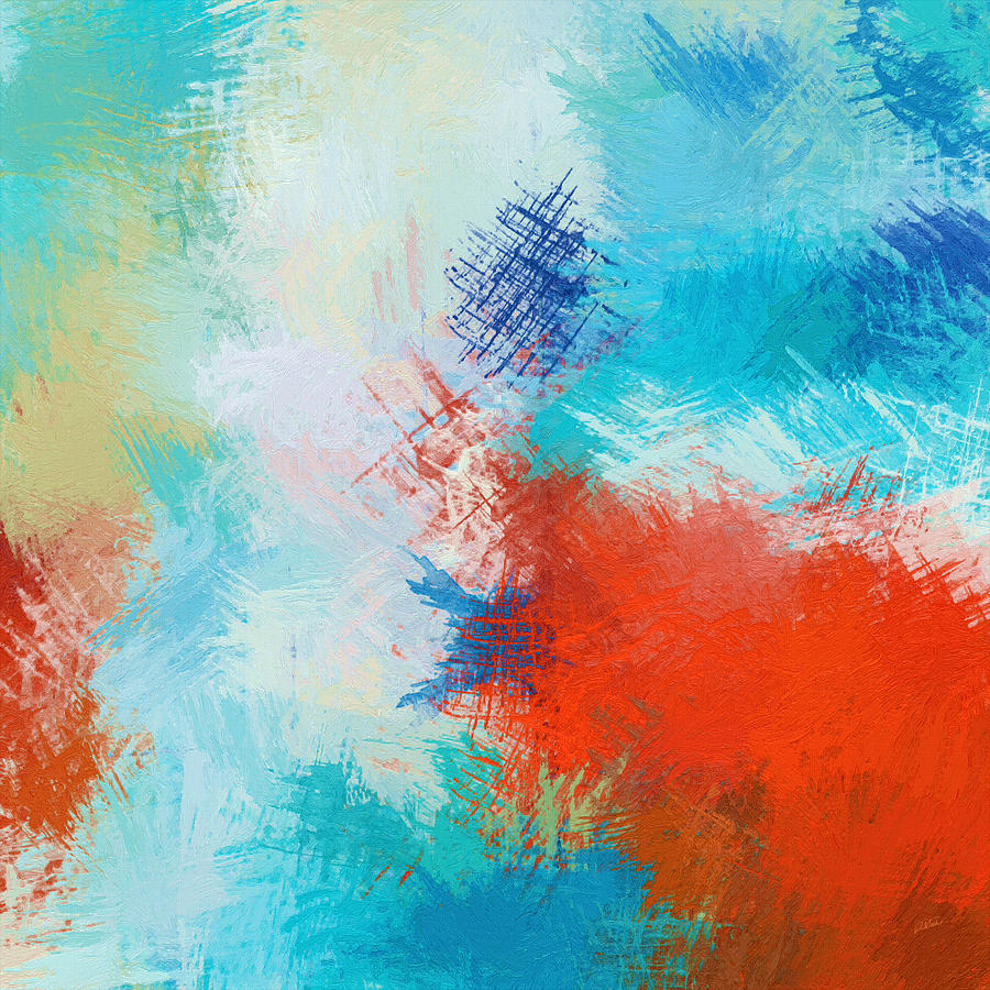 Abstract - DWP420141135 Painting by Dean Wittle