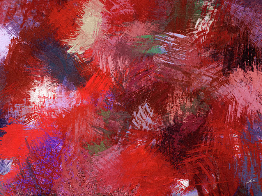 Abstract - DWP542155 Painting by Dean Wittle