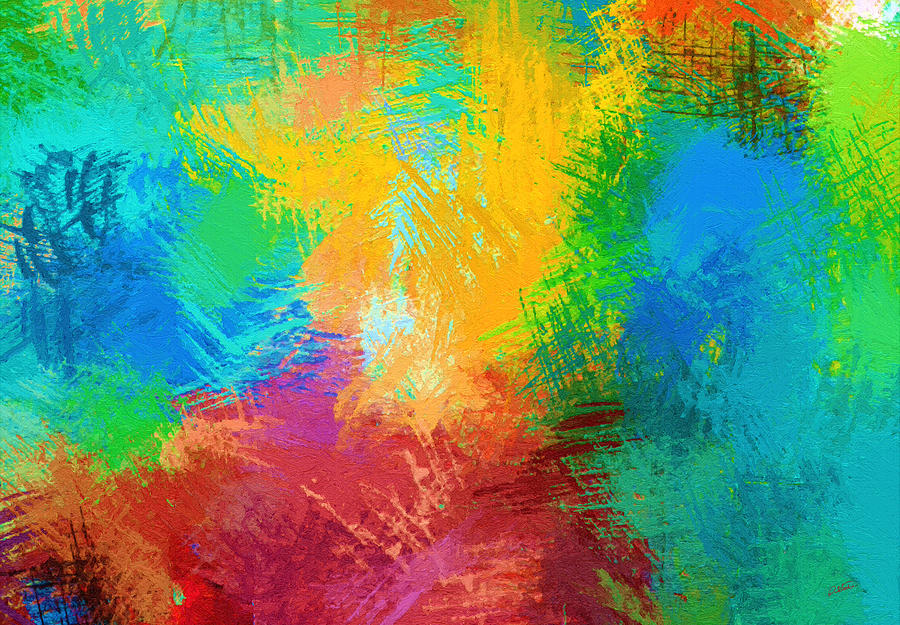 Abstract - DWP853489452 Painting by Dean Wittle