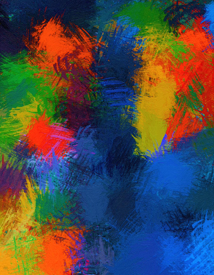 Abstract - DWP906091730 Painting by Dean Wittle