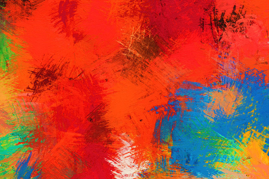 Abstract Expressionism - DWP2784948 Painting by Dean Wittle