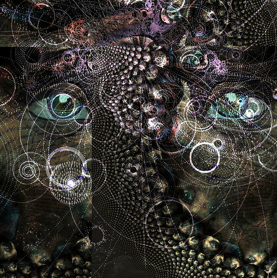 Abstract eye Digital Art by Bruce Rolff