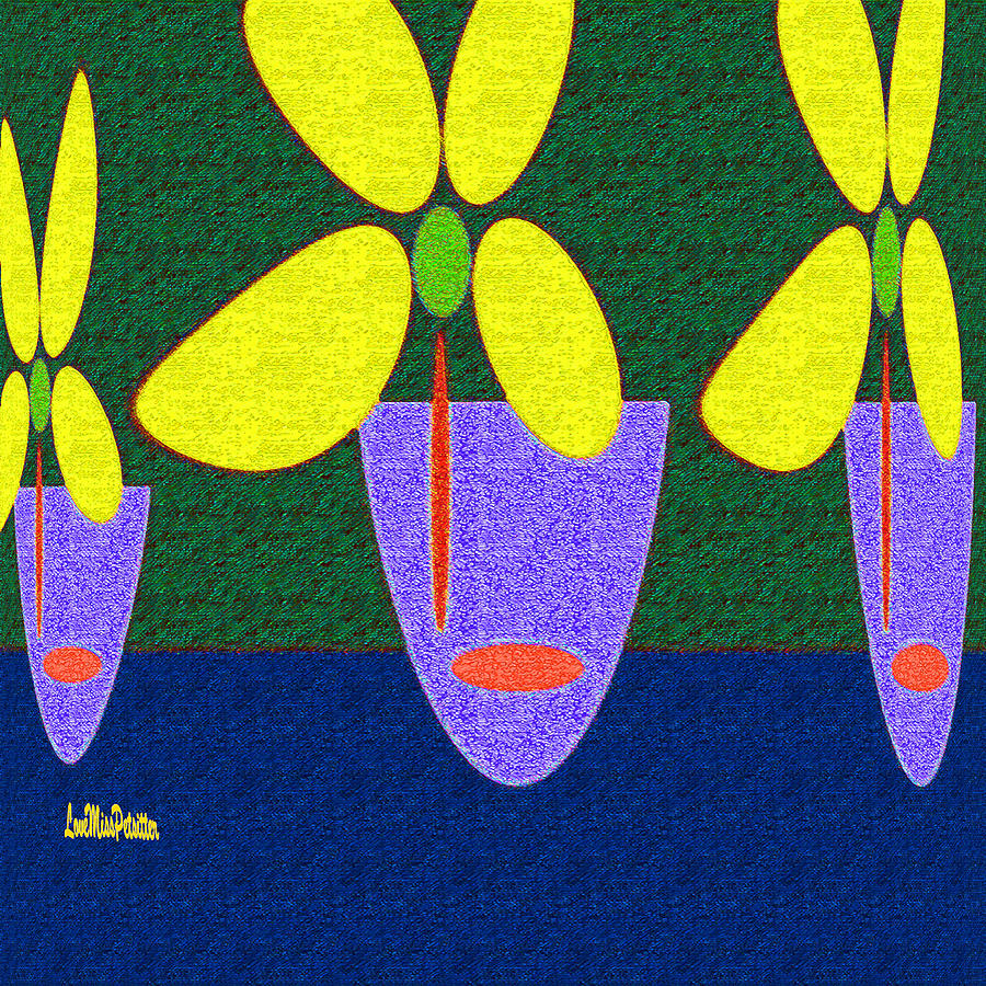 Abstract Floral Art 387 by Miss Pet Sitter Abstract Floral Art 387 by Miss Pet Sitter