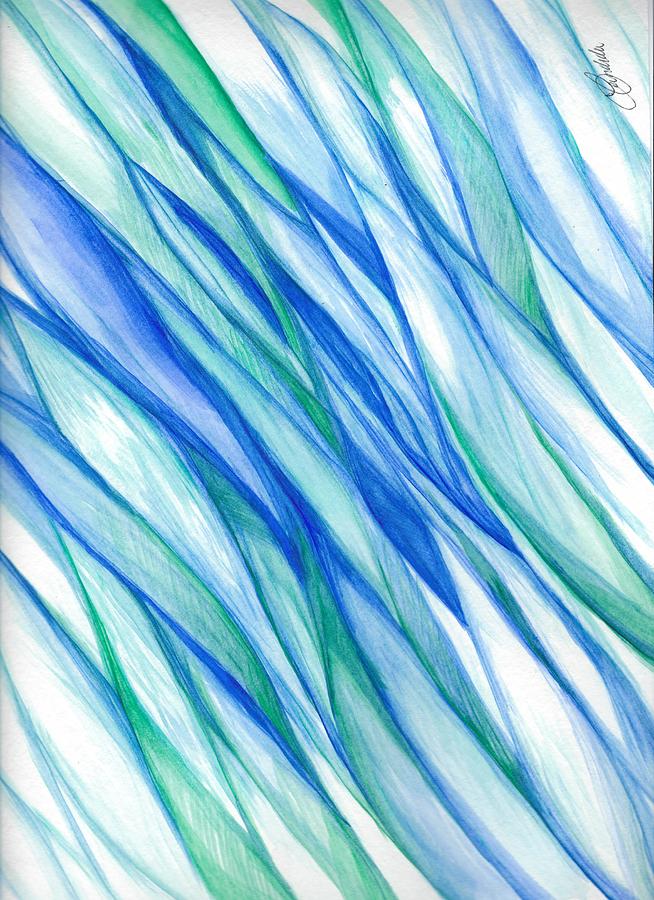 Abstract Flow 2 Painting by Candida Hernandez | Fine Art America