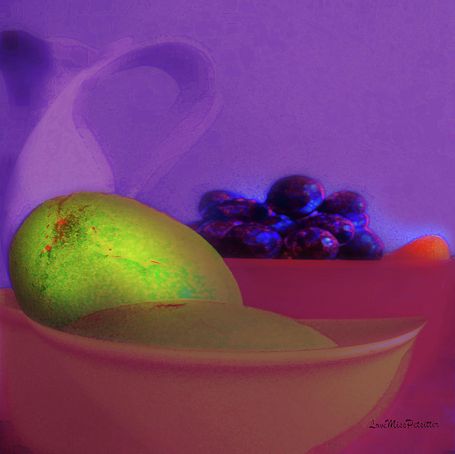 Abstract Fruit Art  109 Digital Art by Miss Pet Sitter