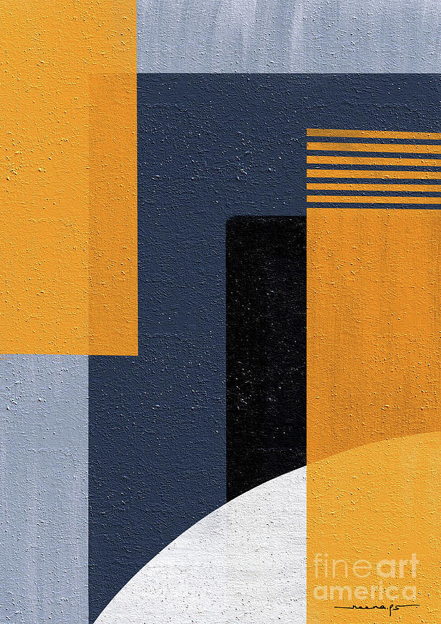 Abstract Geometric Space 1 by Kreativ Corner Abstract Geometric Space 1 by Kreativ Corner
