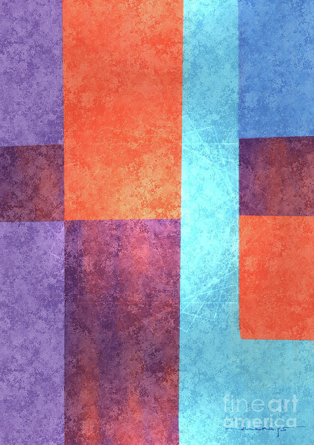Abstract Geometric Space 3 by Kreativ Corner Abstract Geometric Space 3 by Kreativ Corner