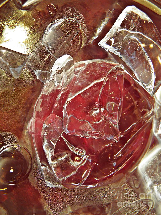 Abstract Ice 44 Photograph by Sarah Loft