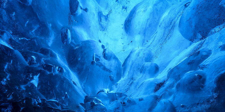 Abstract Photograph - Abstract Ice Cave by Daniel F.
