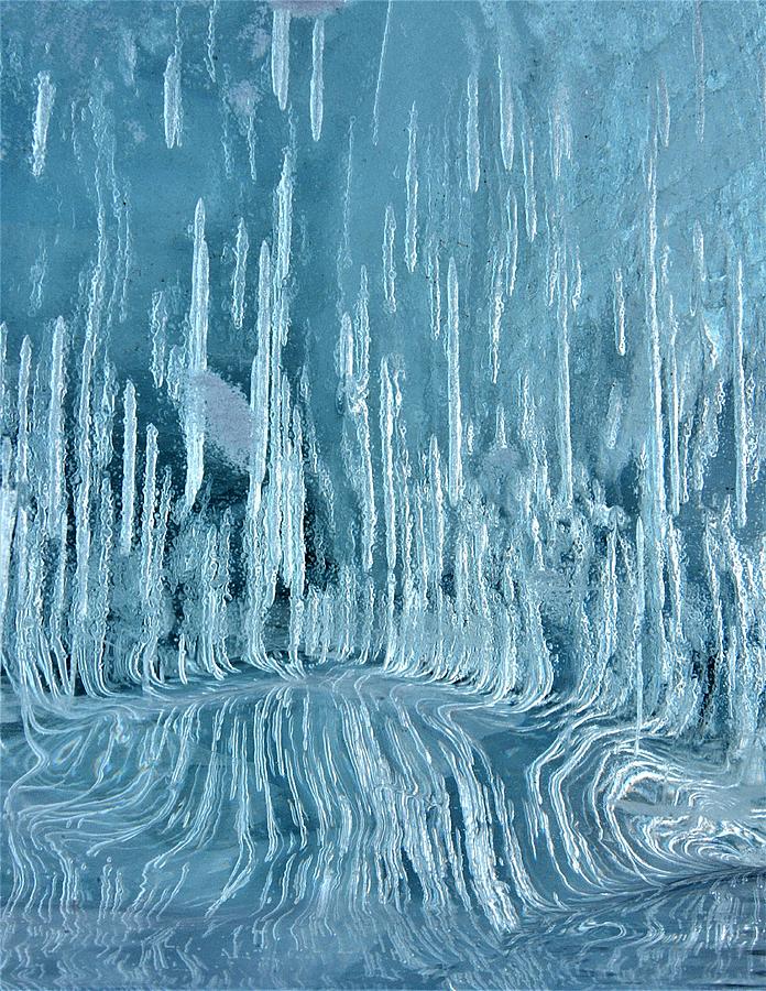 Abstract Ice Design Photograph by Roxanne Distad - Fine Art America