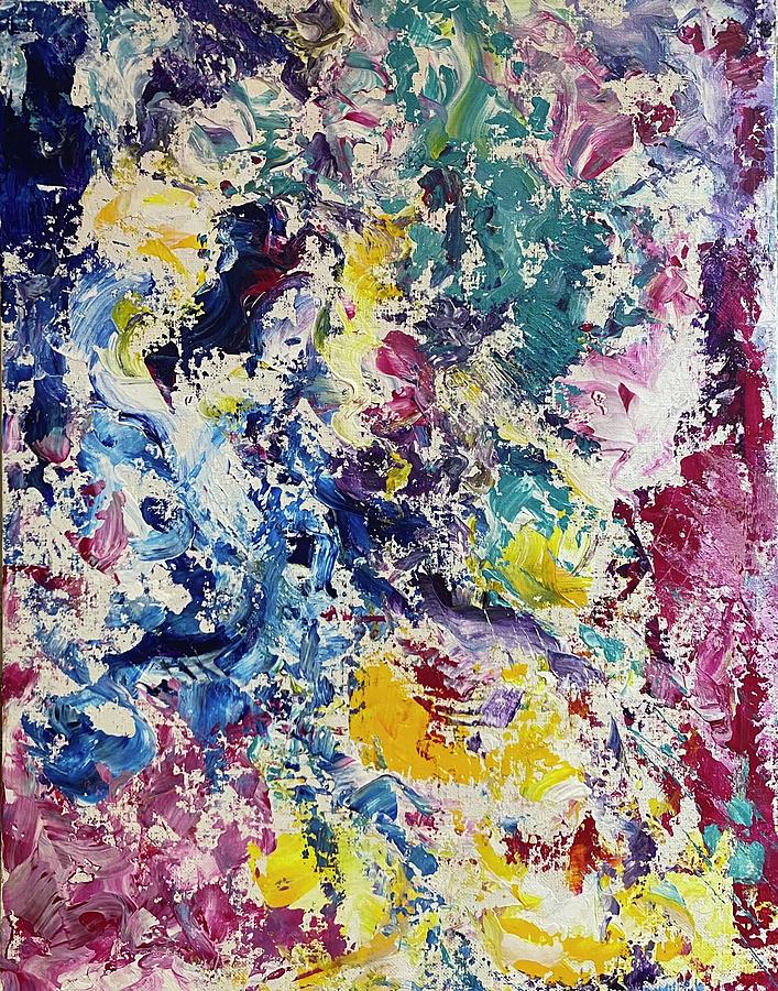 Abstract VIII Art Print #1 Painting by Crystal Stagg