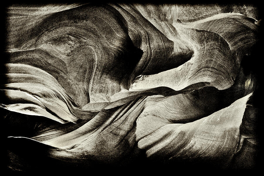 Abstract in Sandstone Slots Photograph by Paul W Faust - Impressions of Light