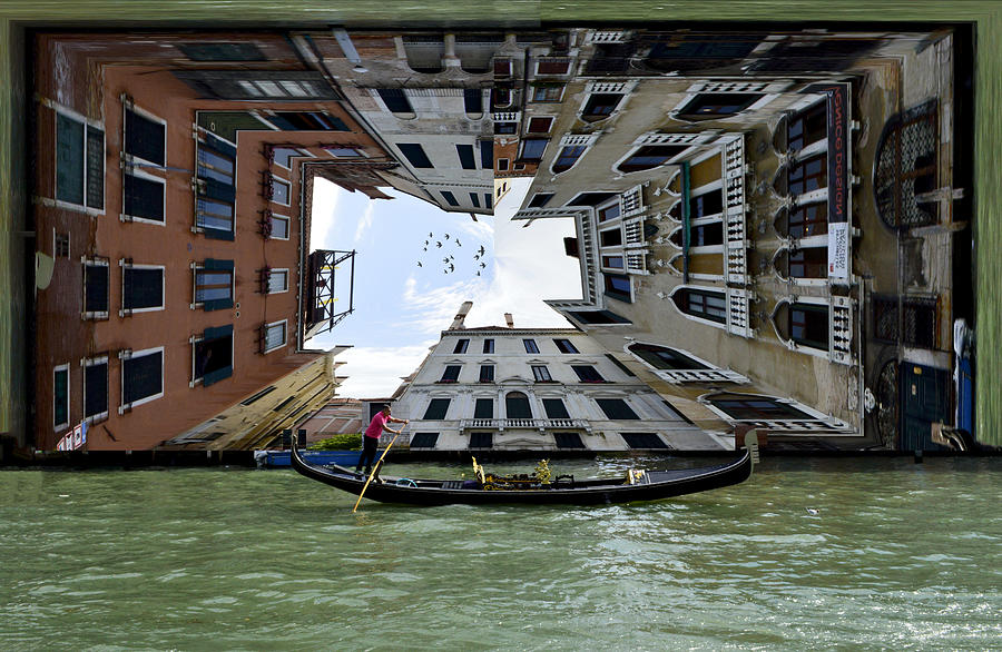 Abstract In Venice Photograph by Francesca Ferrari