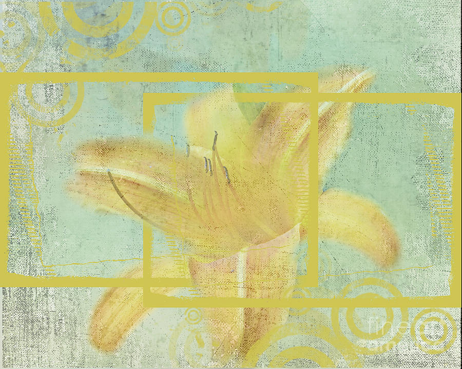 Abstract Lily by Pam Holdsworth Abstract Lily by Pam Holdsworth
