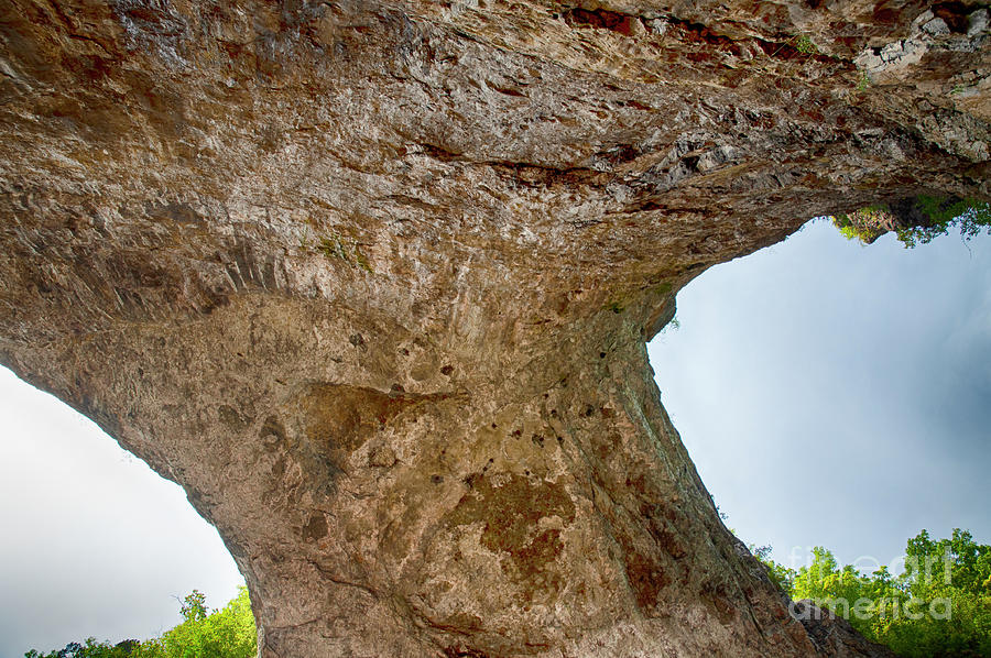 Abstract of Natural Bridge by Ruth H Curtis Abstract of Natural Bridge by Ruth H Curtis