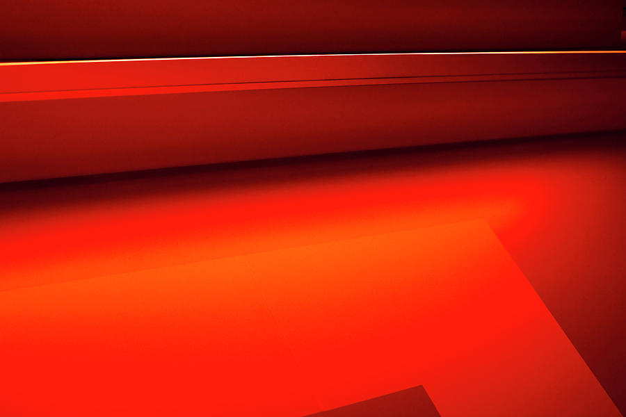 Abstract Of Three Dimensional Red Shapes Photograph by Ralf Hiemisch