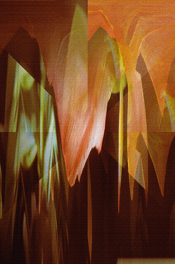 Abstract Orange Flower by Robert G Kernodle Abstract Orange Flower by Robert G Kernodle