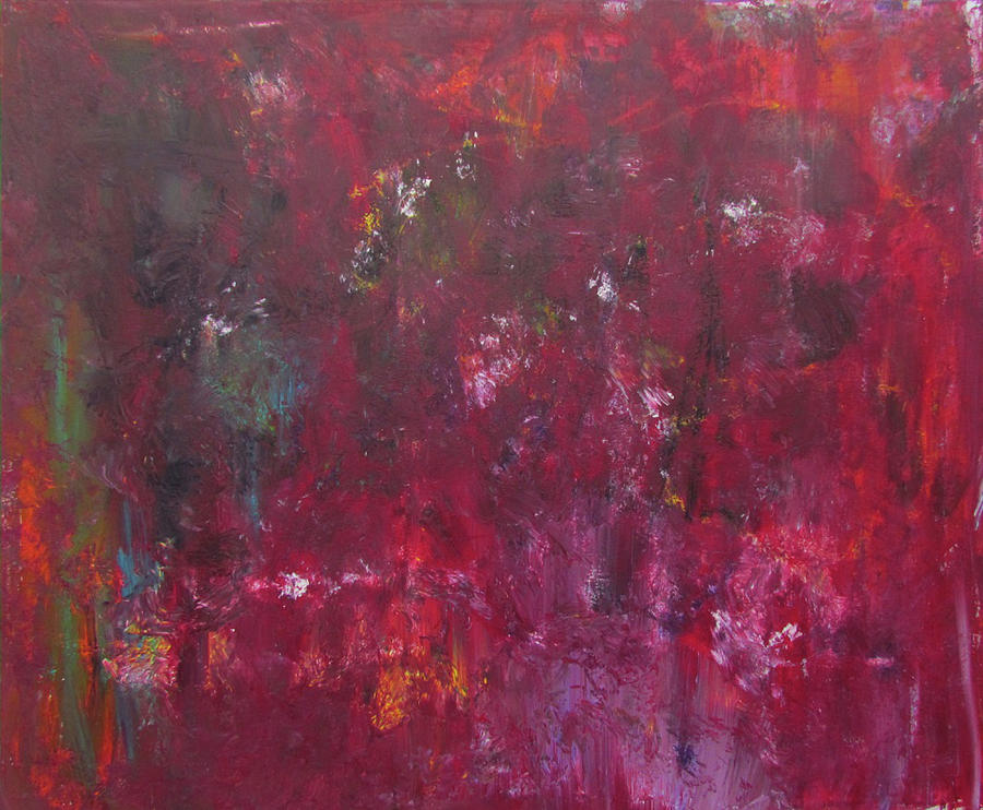Abstract Painting Rust Red Painting by Patricia Piotrak