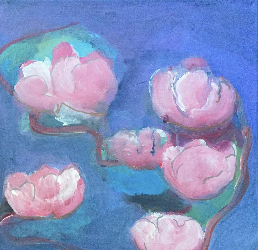 Abstract Pink Flowers by Cherylene Henderson Abstract Pink Flowers by Cherylene Henderson