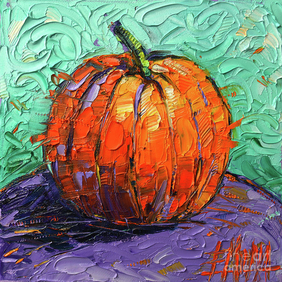 Halloween Pumpkins Art Oil painting Print Picture on Canvas Kids For Home Decor 