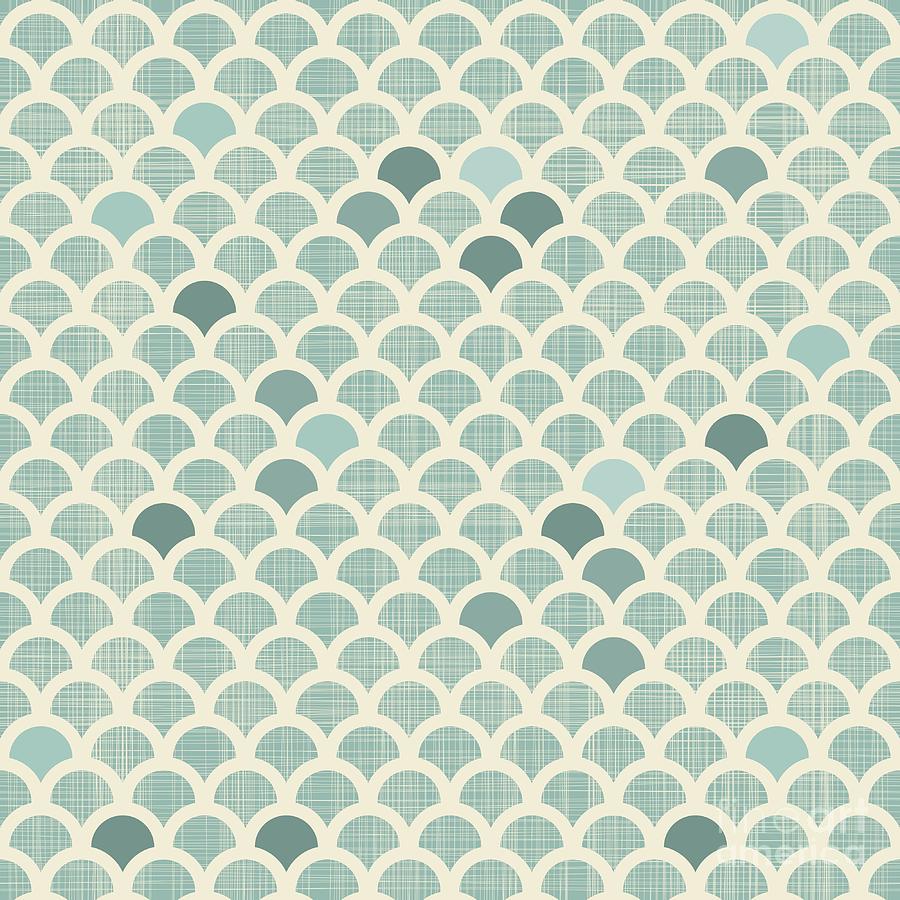 Delicate Digital Art - Abstract Scales Seamless Background by Anastasiia Kucherenko Delicate Digital Art - Abstract Scales Seamless Background by Anastasiia Kucherenko
