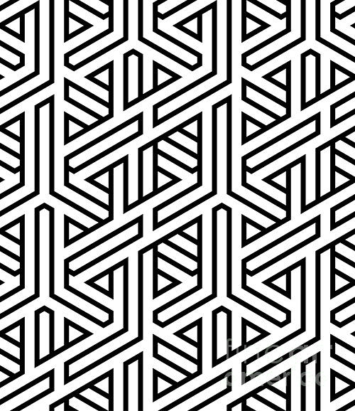 Deco Digital Art - Abstract Seamless Braided Background by Svkv Deco Digital Art - Abstract Seamless Braided Background by Svkv