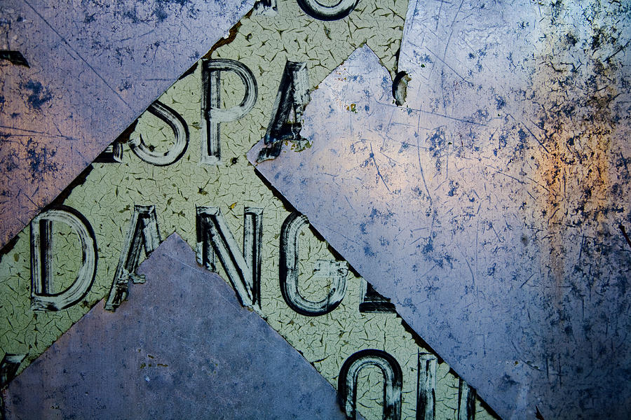 Abstract Sign Photograph by Steve Gravano