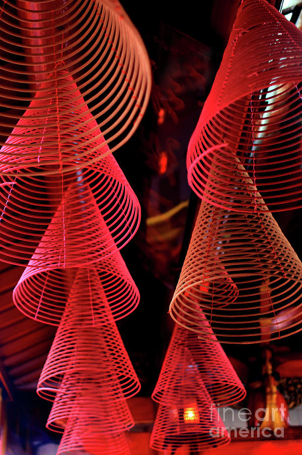 Abstract Spiral Metal Cones Photograph by Jeffysurianto