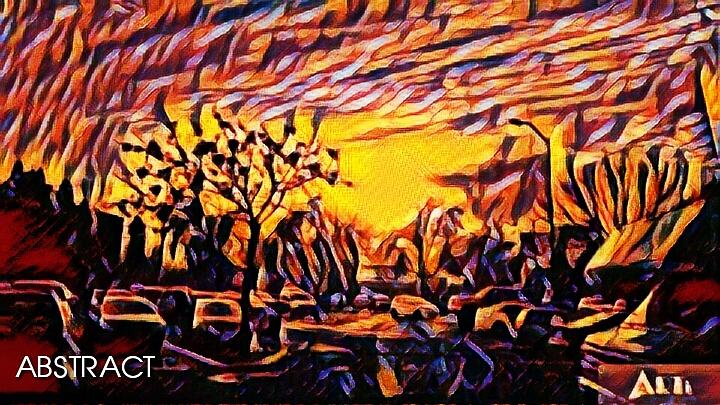 Abstract sun by Steven Wills Abstract sun by Steven Wills
