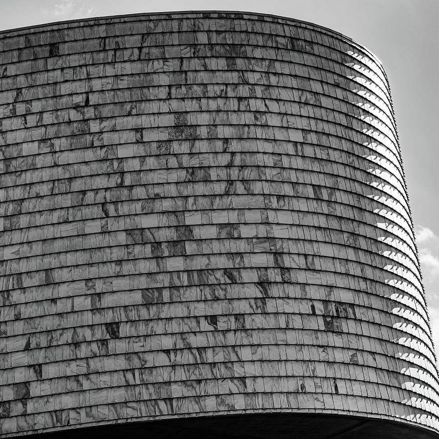 Abstract Tile Architecture BW 1 Photograph by Aaron Geraud