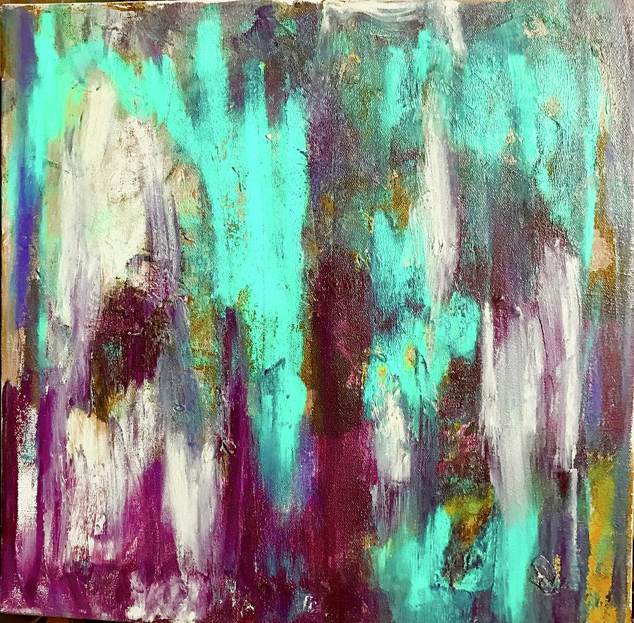 Abstract Vertical Painting by Sheryl Intrator | Fine Art America