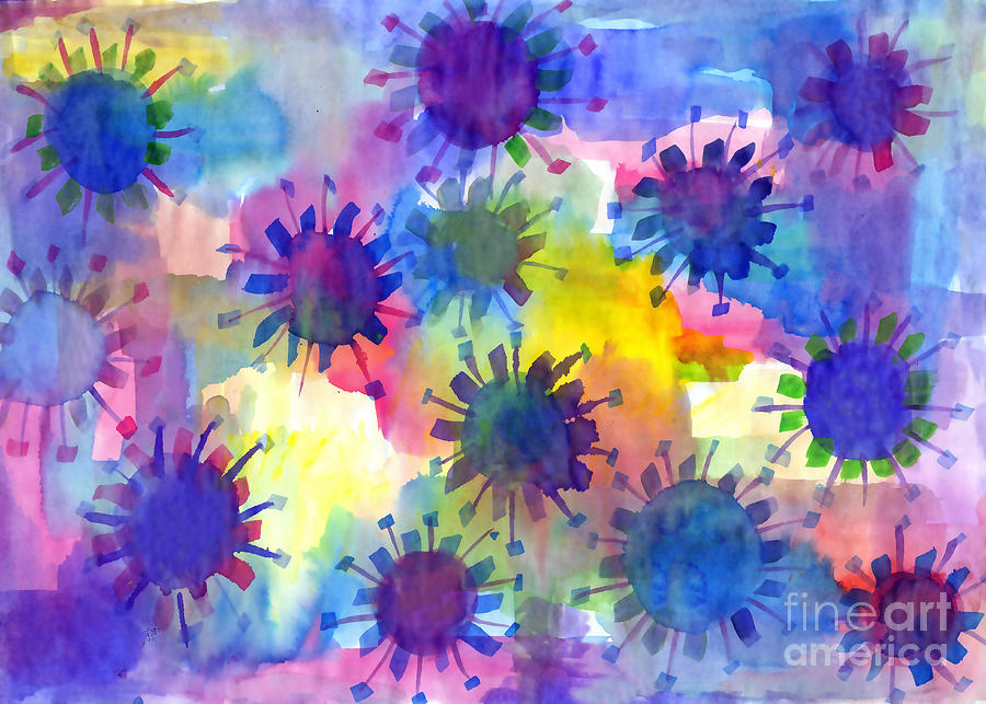 Vivid Watercolor blots by Irina Dobrotsvet Vivid Watercolor blots by Irina Dobrotsvet