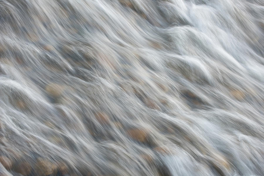 Abstract Waterfall Photograph by Jennifer Grossnickle