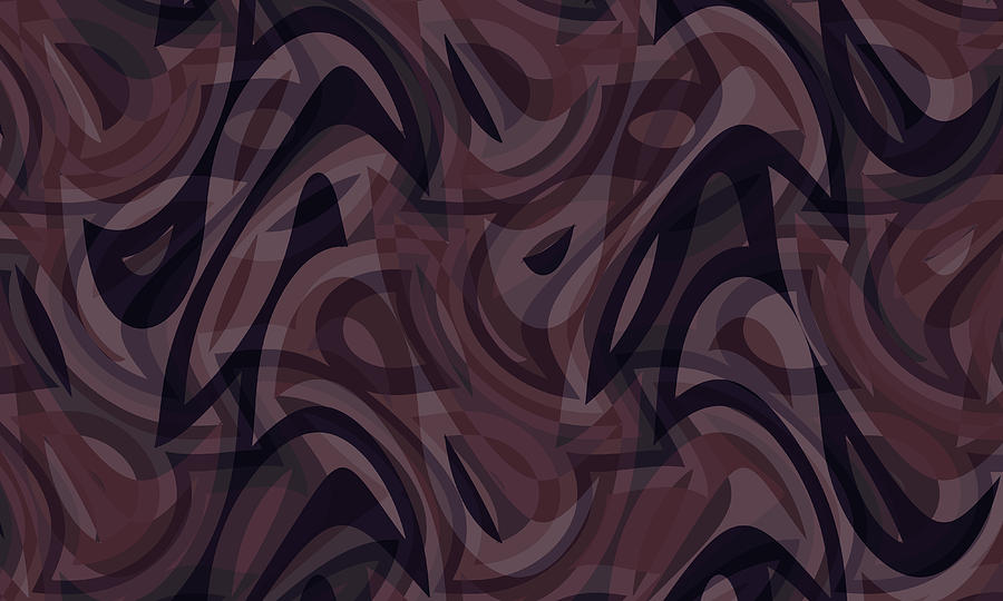 Abstract Waves Painting 002753 Digital Art