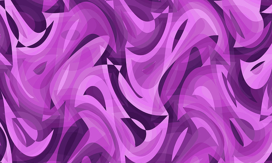 Abstract Waves Painting 002803 Digital Art