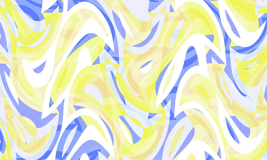 Abstract Waves Painting 004306 Digital Art