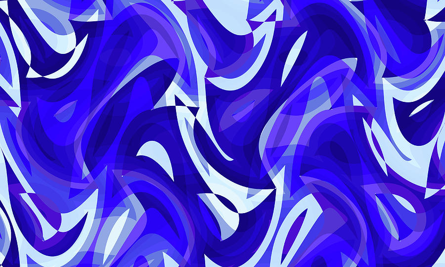 Abstract Waves Painting 005580 Digital Art