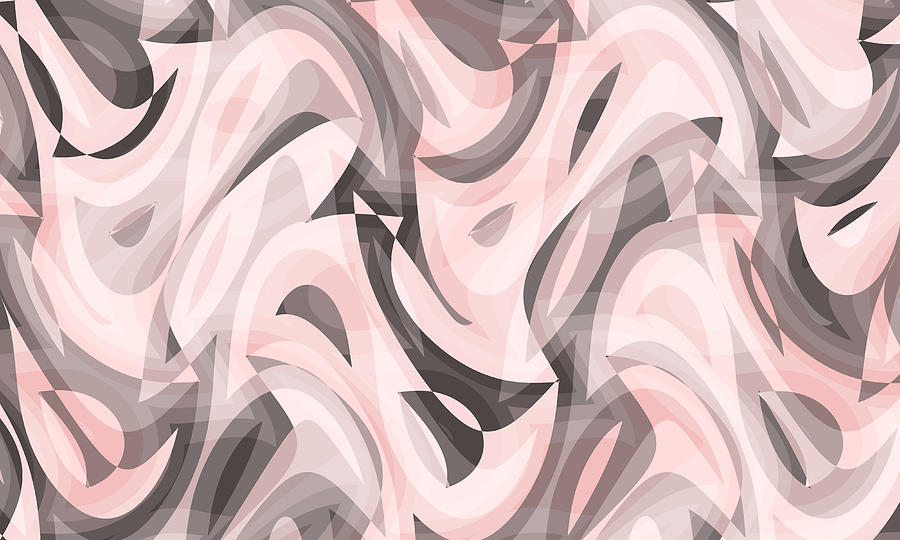 Abstract Waves Painting 007786 Digital Art
