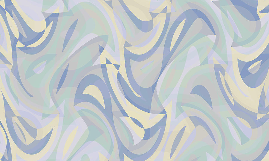 Abstract Waves Painting 008759 Digital Art