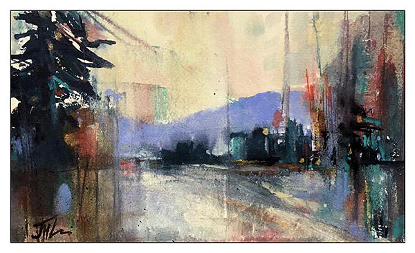 Abstracted Landscape by Judith Levins Abstracted Landscape by Judith Levins